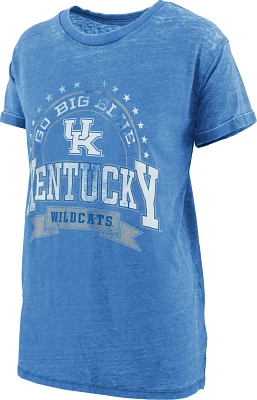 Three Square Women's University of Kentucky Vintage Boyfriend Captain T-shirt