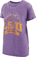 Three Square Women's Louisiana State University Vintage Boyfriend Captain T-shirt