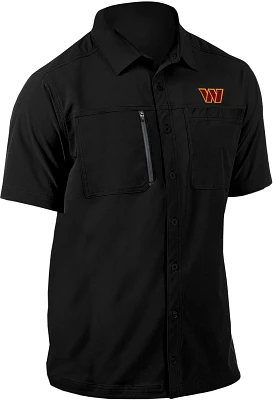 Antigua Men's Washington Commanders Kickoff Woven Shirt