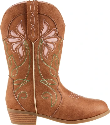 Magellan Outdoors Girls' Floral Embroidered Western Boots                                                                       
