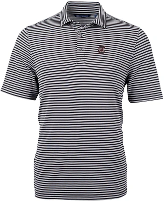 Cutter & Buck Men's University of South Carolina Virtue ECO Recycled Striped Pique Polo                                         