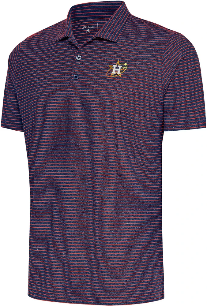 Antigua Men's Houston Astros City Connect Esteem Polo Shirt