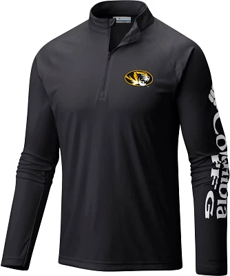Columbia Sportswear Men's University of Missouri Terminal Tackle 1/4 Zip Sweatshirt