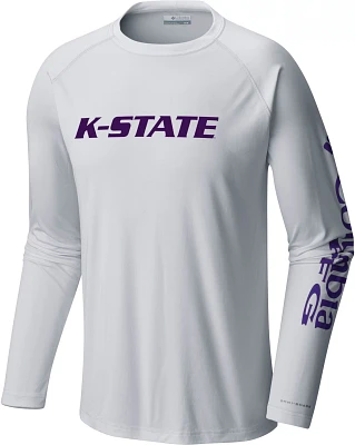 Columbia Sportswear Men's Kansas State University Terminal Tackle Long Sleeve T-shirt