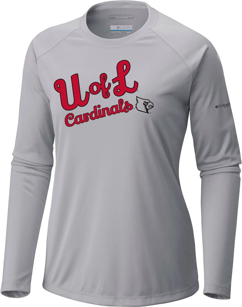 Columbia Sportswear Women's University of Louisville Tidal II Long Sleeve T-shirt
