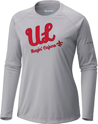 Columbia Sportswear Women's University of Louisiana at Lafayette Tidal II Long Sleeve T-shirt