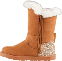 Magellan Outdoors Youth Glitter Faux Fur Boots                                                                                  