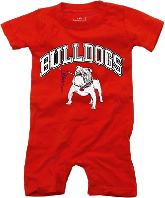 Wes and Willy Infant Boys' University of Georgia Team Romper