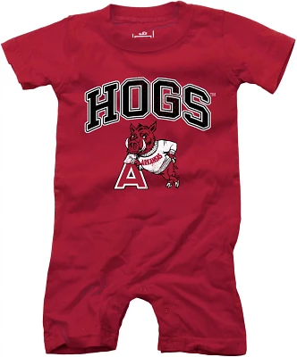Wes and Willy Infant Boys' University of Arkansas Team Romper