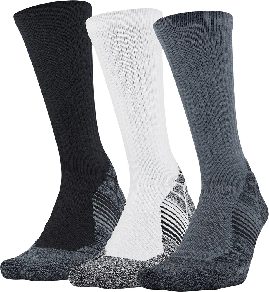 Under Armour Elevated Performance Crew Socks 3-Pack                                                                             