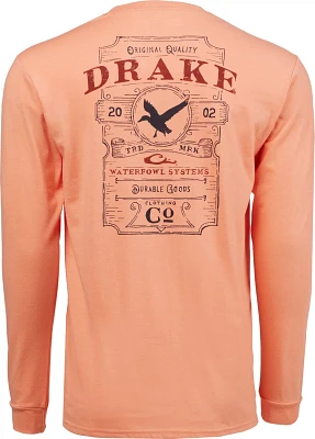 Drake Waterfowl Men's Wood Badge Long Sleeve T-shirt