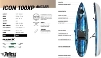 Pelican Premium Icon 100XP Angler 10 ft Kayak                                                                                   