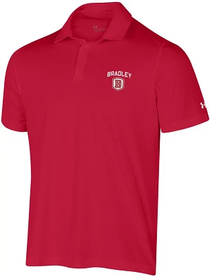 Under Armour Men's Bradley University Tech Polo Shirt