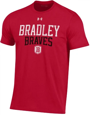 Under Armour Men's Bradley University Performance Cotton T-shirt