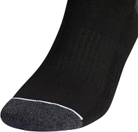 adidas Men's Cushioned 3-Stripe 3.0 High Quarter Socks 3-Pack