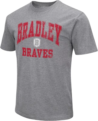 Colosseum Athletics Men's Bradley University Team Arch Playbook T-shirt