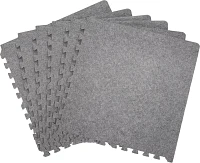 CAP Barbell BCG Carpeted Foam Flooring Tile 6-Pack                                                                              