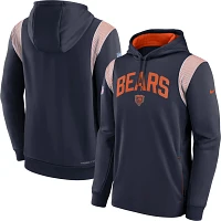 Nike Men's Chicago Bears Athletic Stack Long Sleeve Pullover Hoodie