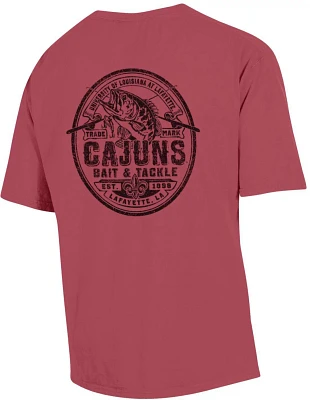 GEAR FOR SPORTS Men's University of Louisiana at Lafayette Comfort Wash Bait and Tackle T-shirt