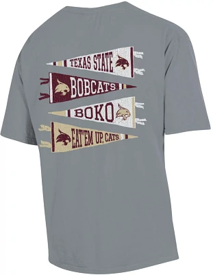 GEAR FOR SPORTS Men's Texas State University Comfort Wash Team Pennants T-shirt