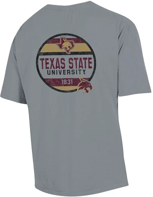 GEAR FOR SPORTS Men's Texas State University Comfort Wash Circle T-shirt                                                        