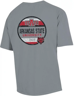 GEAR FOR SPORTS Men's Arkansas State University Comfort Wash Circle T-shirt