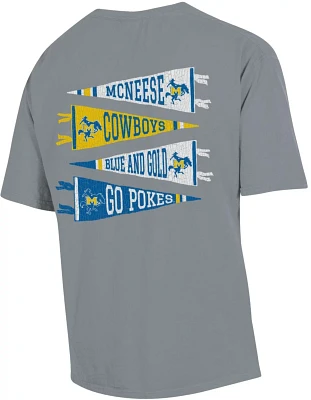 GEAR FOR SPORTS Men's McNeese State University Comfort Wash Team Pennants T-shirt                                               