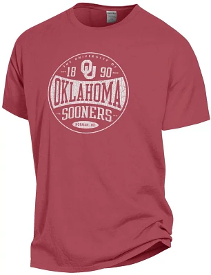 GEAR FOR SPORTS Men's University of Oklahoma Comfort Wash Circle Logo T-shirt