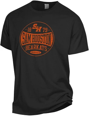GEAR FOR SPORTS Men's Sam Houston State University Comfort Wash Circle Logo T-shirt