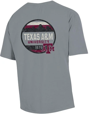GEAR FOR SPORTS Men's Texas A&M University Comfort Wash Circle T-shirt