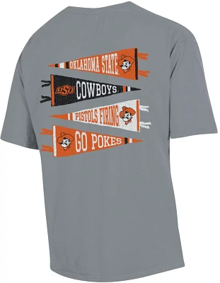 GEAR FOR SPORTS Men's Oklahoma State University Comfort Wash Team Pennants T-shirt