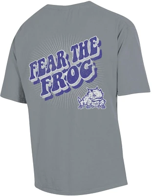 GEAR FOR SPORTS Men's Texas Christian University Comfort Wash Slogan T-shirt