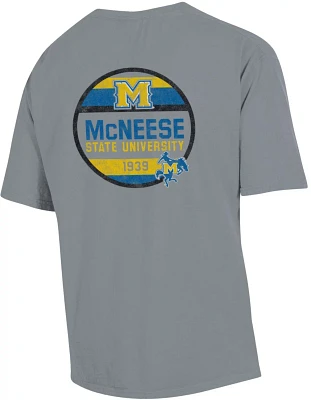 GEAR FOR SPORTS Men's McNeese State University Comfort Wash Circle T-shirt                                                      