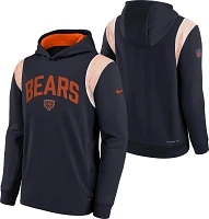 Nike Boys' Chicago Bears Sideline Therma Fit Fleece Pullover Hoodie