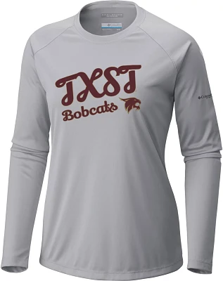 Columbia Sportswear Women's Texas State University Tidal II Long Sleeve T-shirt