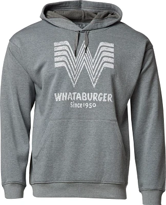 Whataburger Men's Logo Long Sleeve Fleece Hoodie