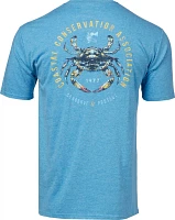 CCA Men's New Blue Crab Classic T-shirt