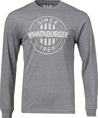 Whataburger Men's Circle Long Sleeve T-shirt