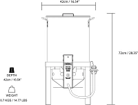 Outdoor Gourmet Next Gen Turkey Fryer                                                                                           