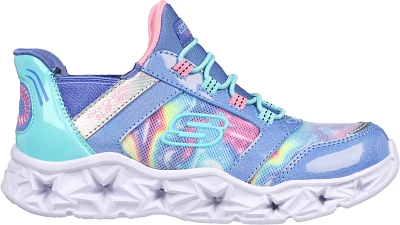 SKECHERS Girls' Galaxy Lights Tie-Dye Takeoff Slip-Ins Shoes                                                                    