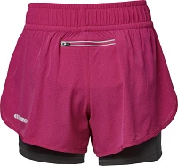 BCG Women's Run 2-in-1 Woven Shorts