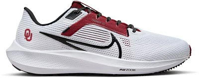 Nike Men's University of Oklahoma Air Zoom Pegasus 40 Running Shoes                                                             