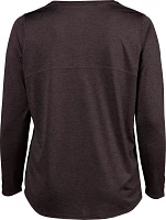 BCG Women's Plus Turbo Melange Long Sleeve T-shirt