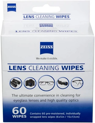 Zeiss Lens Wipes 60-Pack                                                                                                        
