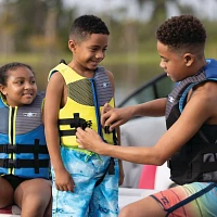 WOW Watersports Youth Feel Good PFD Life Jacket                                                                                 