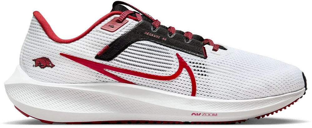 Nike Men's University of Arkansas Air Zoom Pegasus 40 Running Shoes                                                             