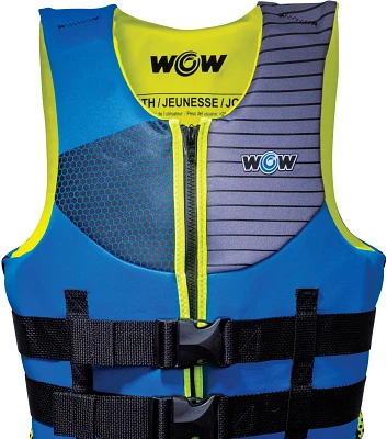 WOW Watersports Youth Feel Good PFD Life Jacket                                                                                 