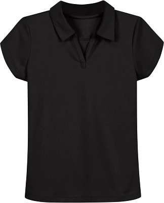 Nautica Girls' 4-6x Performance Short Sleeve Polo