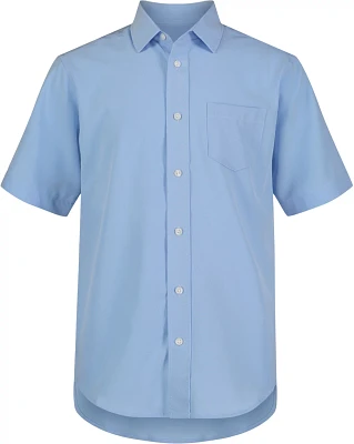 Nautica Boys' 8-20 Synthetic Woven Short Sleeve Shirt