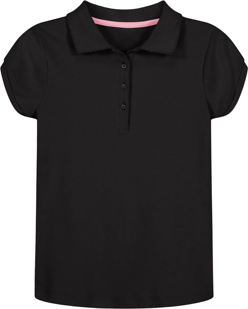 Nautica Girls' 7-16 Interlock Polo Shirt